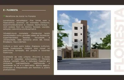 Apartamento para venda - floresta, 1 quarto,  36 m² - belo horizonte