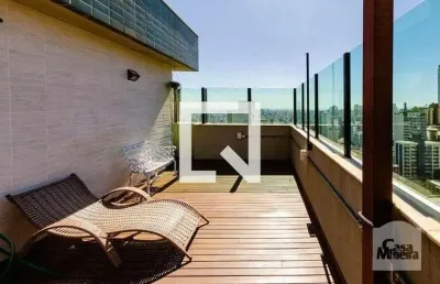Cobertura para venda - gutierrez, 3 quartos,  162 m² - belo horizonte