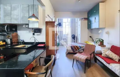 Kitnet / stúdio para venda - centro, 1 quarto,  30 m² - rio de janeiro