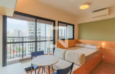 Kitnet / stúdio para venda - brooklin, 1 quarto,  24 m² - são paulo