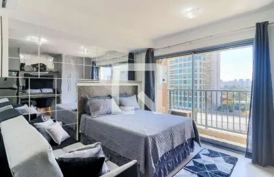 Kitnet / stúdio para venda - brooklin, 1 quarto,  30 m² - são paulo
