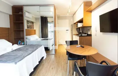 Kitnet / stúdio para venda - moema, 1 quarto,  25 m² - são paulo
