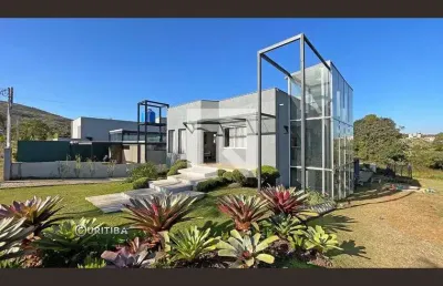 Casa / sobrado em condomínio para venda - ville des lacs, 4 quartos,  560 m² - nova lima