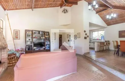 Casa para venda - recanto da lagoa, 4 quartos,  700 m² - lagoa santa