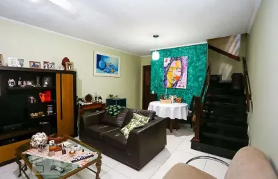 Casa para venda - parque monte alegre, 3 quartos,  134 m² - taboão da serra