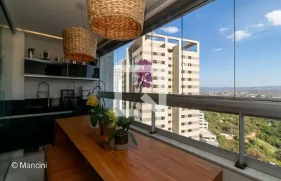Apartamento para venda - vila da serra, 3 quartos,  86 m² - nova lima
