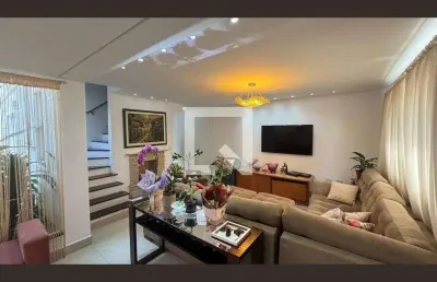 Casa para venda - jardim, 4 quartos,  160 m² - santo andré