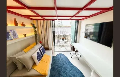 Apartamento para venda - chácara santo antonio, 1 quarto,  25 m² - são paulo