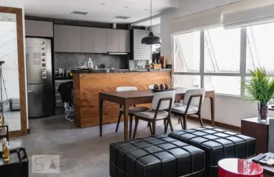 Apartamento para venda - alphaville, 1 quarto,  78 m² - barueri