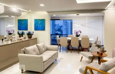 Apartamento para venda - brooklin, 3 quartos,  124 m² - são paulo