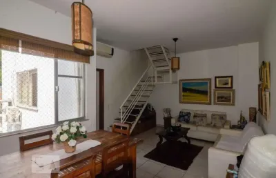 Cobertura para venda - humaitá, 3 quartos,  140 m² - rio de janeiro
