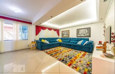 Casa para venda - jardim santo alberto, 4 quartos,  273 m² - santo andré