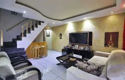 Casa para venda - utinga, 4 quartos,  202 m² - santo andré