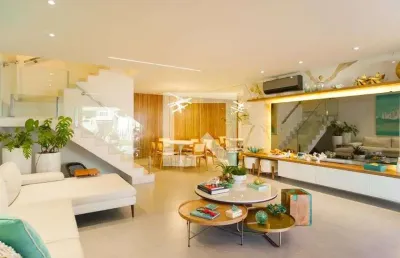 Casa / sobrado em condomínio para venda - barra da tijuca - marapendi, 5 quartos,  400 m² - rio de janeiro