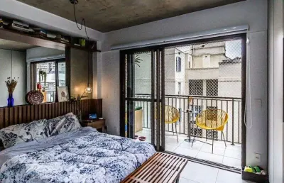 Kitnet / stúdio para venda - santa cecília, 1 quarto,  30 m² - são paulo