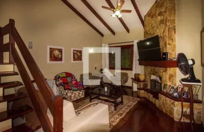 Casa para venda - campo novo, 3 quartos,  243 m² - porto alegre