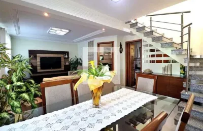 Casa para venda - parque joão ramalho, 3 quartos,  196 m² - santo andré