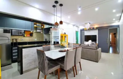 Apartamento para venda - campestre, 3 quartos,  91 m² - santo andré