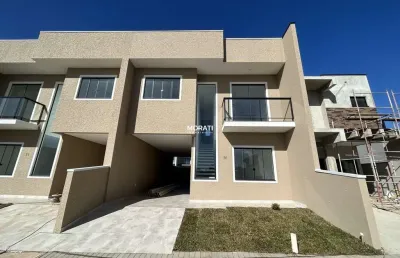 Sobrado com 3 dormitórios à venda, 135 m² - costeira - são josé dos pinhais/pr