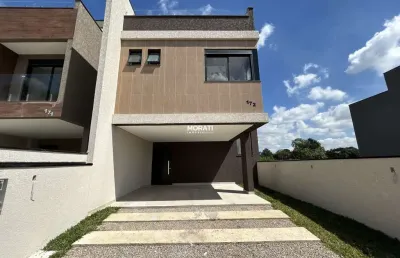 Sobrado alto padrão com 1 suíte e 2 demi suíte, 155 m²  - costeira - são josé dos pinhais