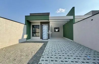 Casa nova com 3 quartos sendo uma suíte no bairro jardim cruzeiro