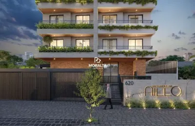 Apartamento com suíte e demi-suíte à venda - são francisco - curitiba/pr