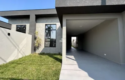 Casa com 3 dormitórios à venda - cidade jardim - são josé dos pinhais/pr