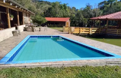 Chácara com piscina à venda - araçatuba - tijucas do sul/pr