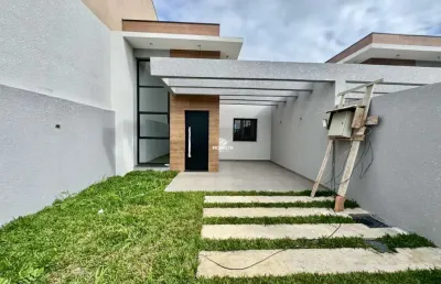 Casa com 3 quartos sendo uma suíteno bairro cruzeiro são jose dos pinhais