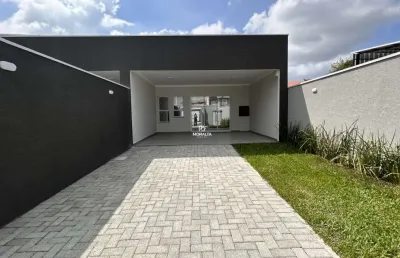 Casa com 3 dormitórios à venda - cidade jardim - são josé dos pinhais/pr