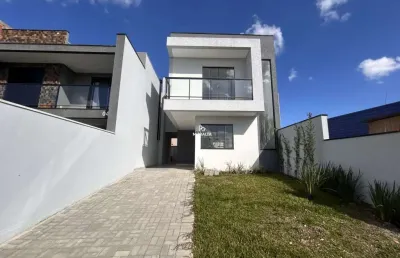 Sobrado com 3 dormitórios à venda - costeira - são josé dos pinhais/pr