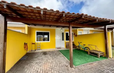 Casa dentro de condominio com 2 quartos no bairro roseira de são sebastião