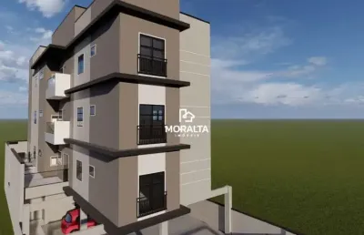 Apartamento com 2 dormitórios à venda - monte líbano - são josé dos pinhais/pr