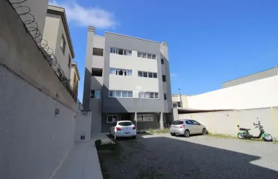 Apartamento no costeira com dois quartos e sacada com churrasqueira