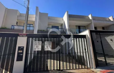Casa - sobrado com 3 dormitórios, 120 m² - venda por r$ 539.000 ou aluguel por r$ 3.500/mês - sabará i - londrina/pr