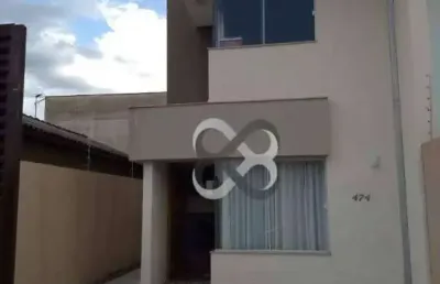 Casa com 3 dormitórios à venda por r$ 695.000,00 - jardim pérola - londrina/pr