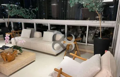 Apartamento com 3 dormitórios à venda, 245 m² por r$ 3.550.000,00 - gleba fazenda palhano - londrina/pr
