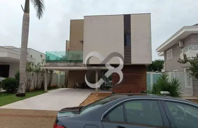 Sobrado com 3 dormitórios para alugar, 240 m² por r$ 14.990,00/mês - vivendas do arvoredo - londrina/pr
