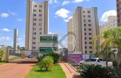 Apartamento, 47 m² - venda por r$ 230.000,00 ou aluguel por r$ 1.590,01/mês - jardim lago norte - londrina/pr