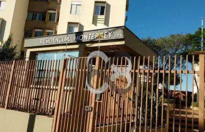 Apartamento com 3 dormitórios, 65 m² - venda por r$ 225.000 ou aluguel por r$ 1.250/mês - antares - londrina/pr