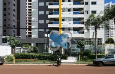 Apartamento com 2 dormitórios para alugar, 81 m² por r$ 4.000/mês - gleba palhano - londrina/pr