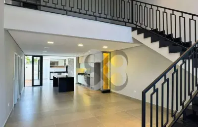 Impecável! casa nova com 4 suítes e piscina no condomínio bella vitta!