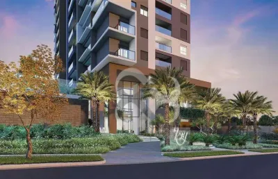 Apartamento com 2 dormitórios à venda, 90 m² por r$ 890.000 - gleba palhano - londrina/pr