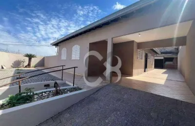 Casa com piscina para locação no jardim santa mônica – 3 dormitórios