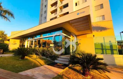 Apartamento com 3 dormitórios à venda, 74 m² por r$ 620.000,00 - gleba palhano - londrina/pr