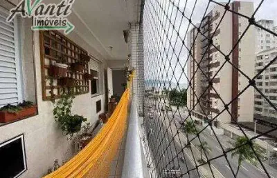 Apartamento com 2 quartos à venda no itararé, são vicente – 3 banheiros e 1 vaga