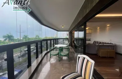 Apartamento com 3 quartos, vista mar, para alugar na pompéia em santos - sp