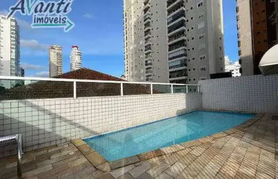 Apartamento garden alto padrão à venda no gonzaga, santos – 3 dorms, 1 suíte e lazer