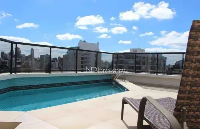 4 dormitórios com suítes, sauna em rua tranquila no batel!