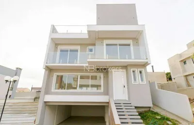 Casa com 4 dormitórios à venda, 396 m² por r$ 2.800.000,00 - campo comprido - curitiba/pr